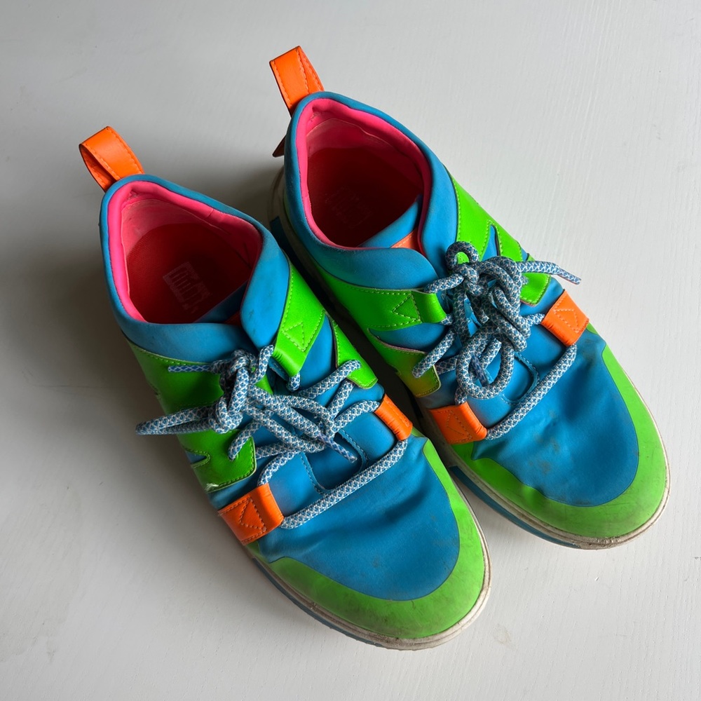 Neon sneakers